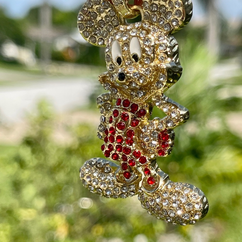14K Gold Plated Minnie Pendant - Picture 6 of 14
